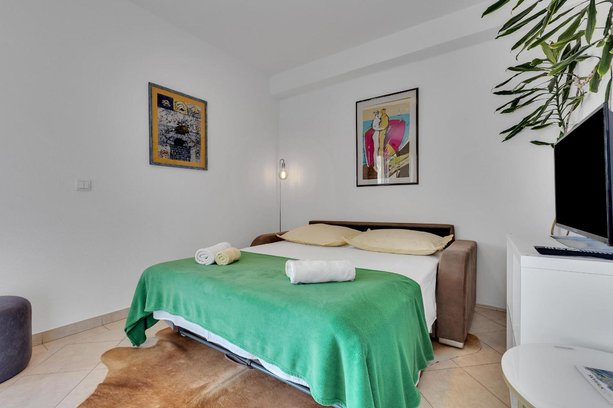 Apartmani Vanda มาคาร์สกา ภายนอก รูปภาพ